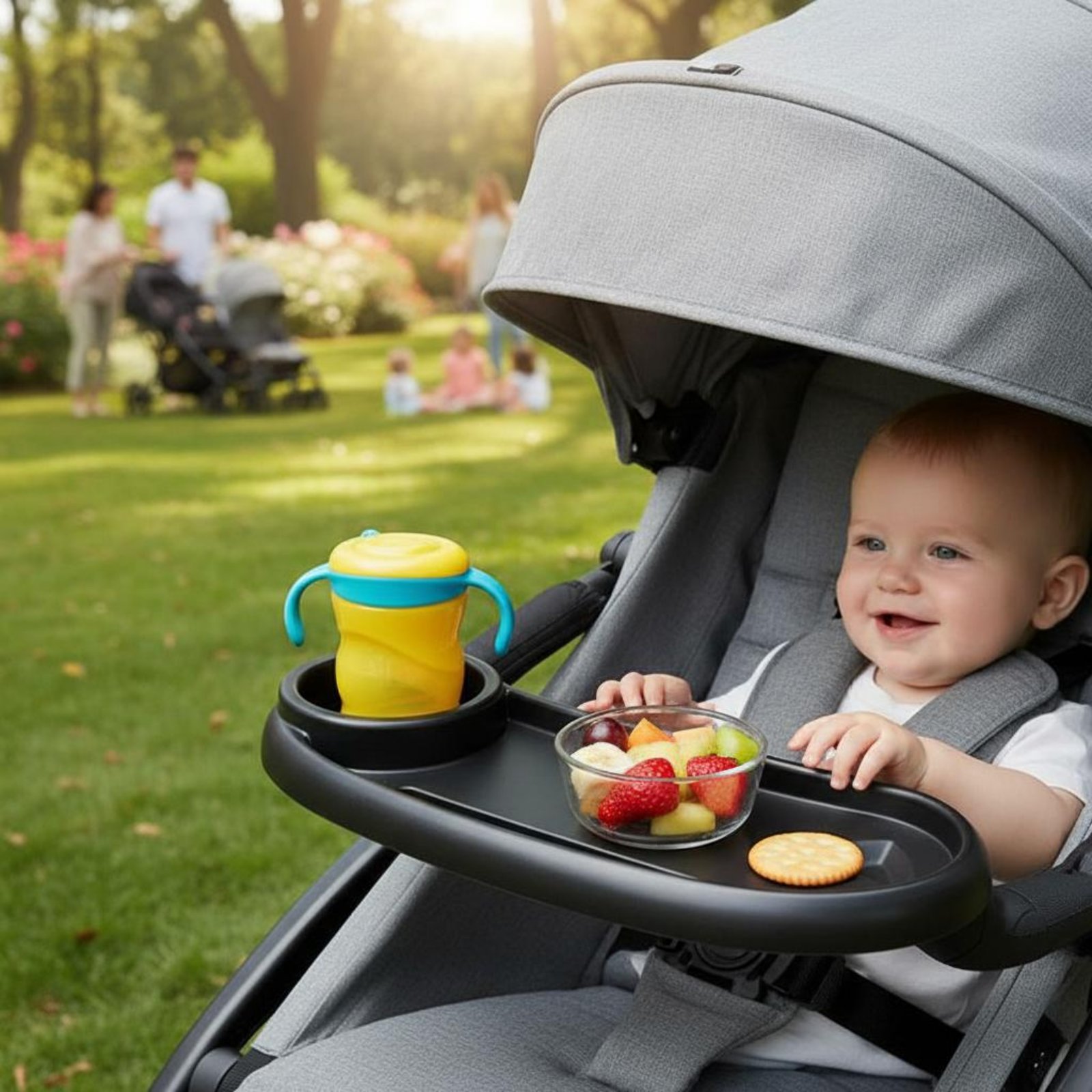 Food Snacks Easy - Baby Pram Food Tray Material Universal