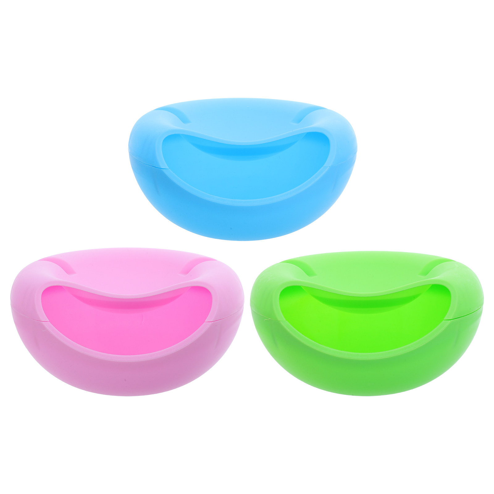 Food Snacks Easy - 3Pcs Snack Tray with Phone Holder