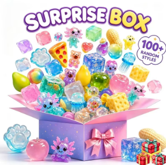 Food & Snacks Coloring Book Bold & Easy Pdf - 120+ Mystery Fidget Toy Blind Box