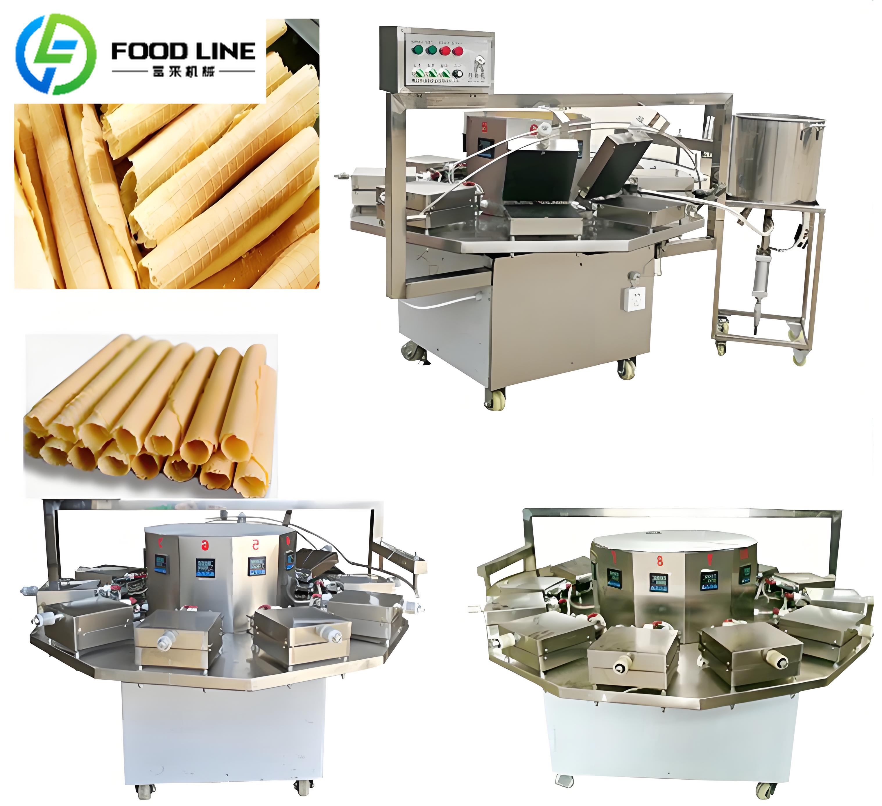 FL Egg Roll Making Machine Low - огляд і ціна Food Snacks Making Machine
