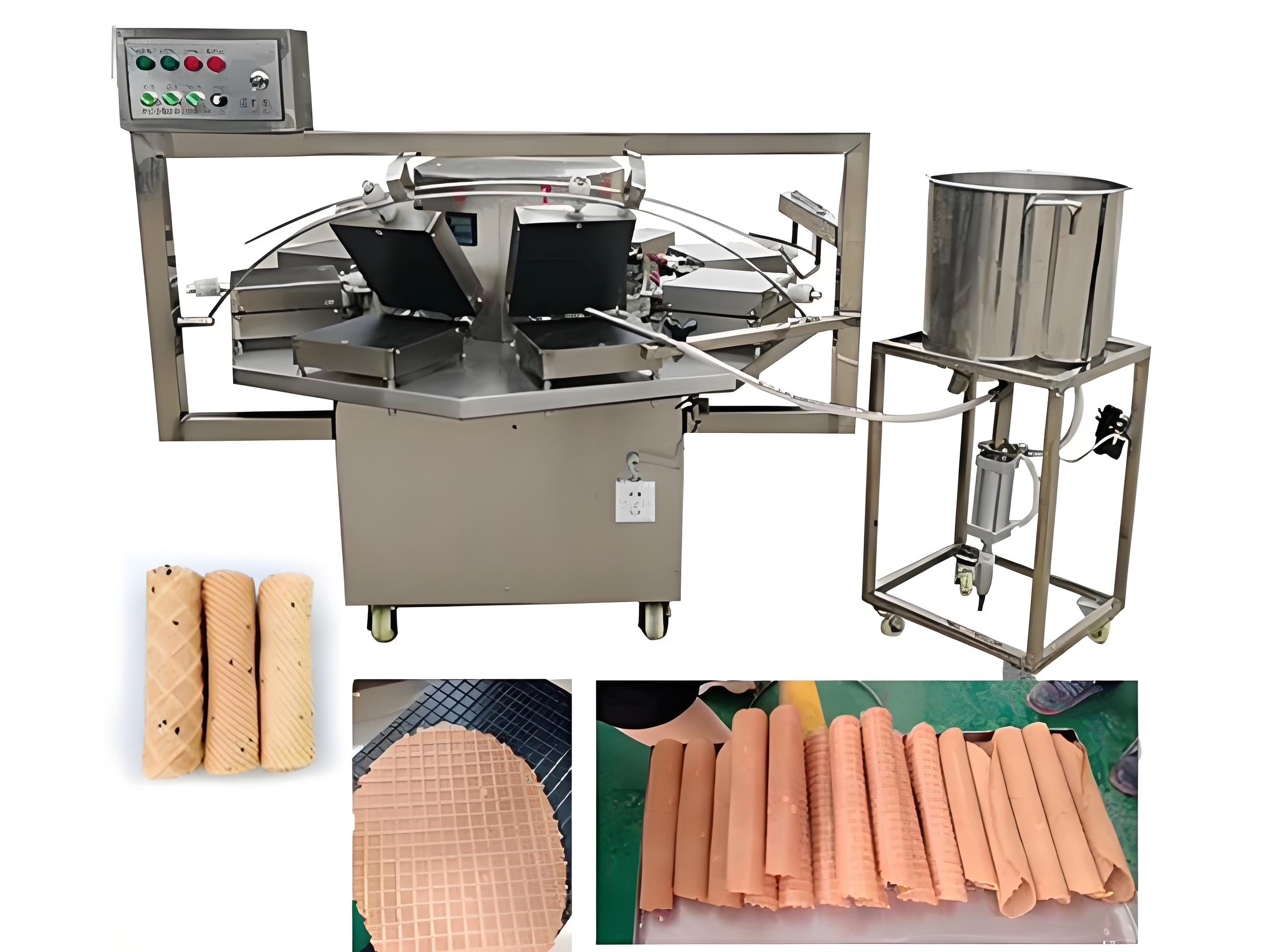 FL Egg Roll Making Machine Low - огляд і ціна Food Snacks Making Machine