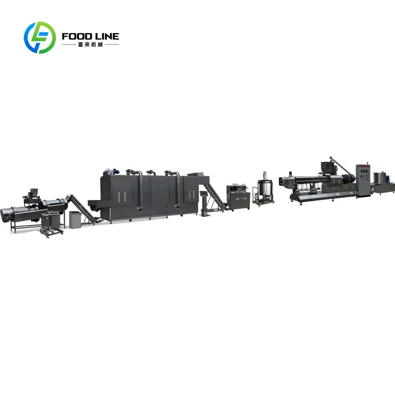 Customized Double Screw Extrud - огляд і ціна Food Snacks Making Machine