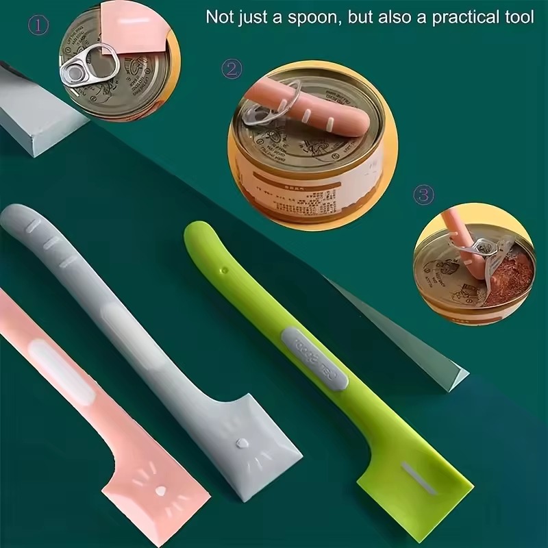 Pet Can Spoon with Lid, Cute L - огляд і ціна Food Snacks Easy
