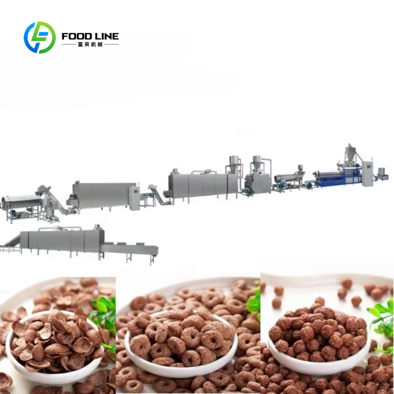 Customized Twin Screw Extruder - огляд і ціна Food Snacks Making Machine