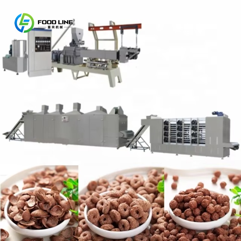 Customized Twin Screw Extruder - огляд і ціна Food Snacks Making Machine