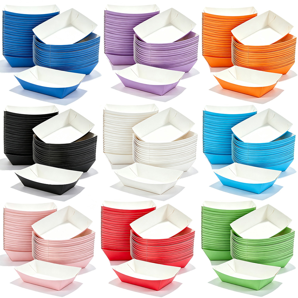 10-150pcs Disposable Solid Col - огляд і ціна Food Snacks For Baby Shower