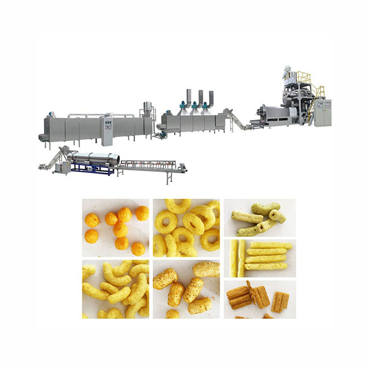 Puffed Corn Rice Snacks Food E - огляд і ціна Food Snacks Making Machine