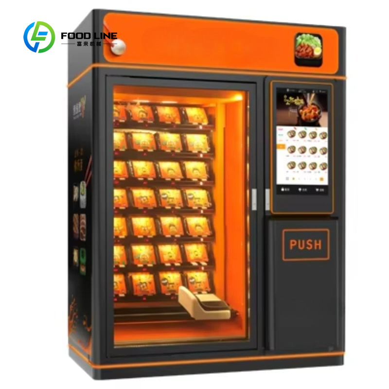 Customized Hot Food Vending Ma - огляд і ціна Fast Food With Snacks