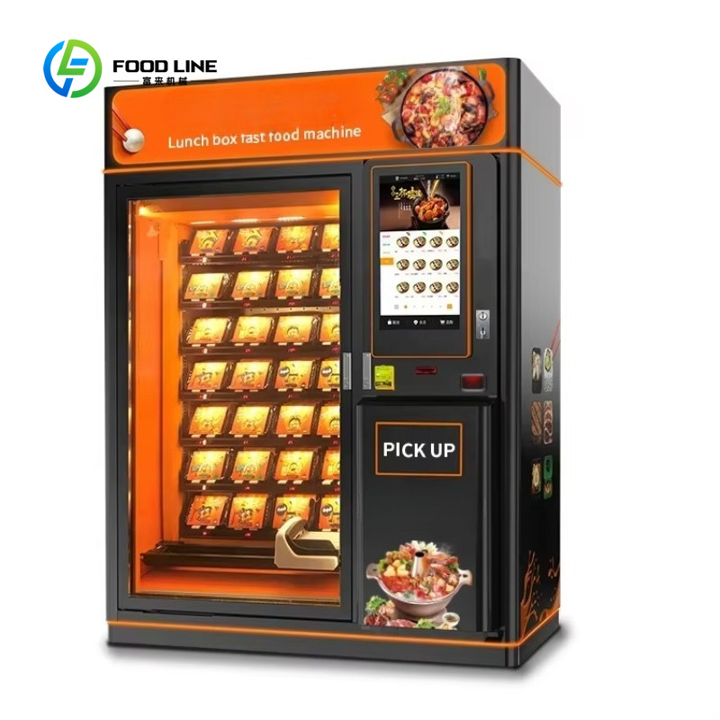 Customized Hot Food Vending Ma - огляд і ціна Fast Food With Snacks