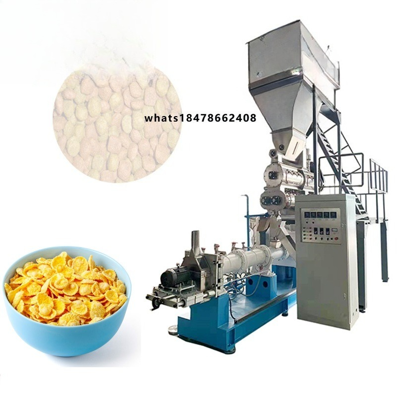 Crispy Corn Flakes Breakfast C - огляд і ціна Food Snacks Making Machine