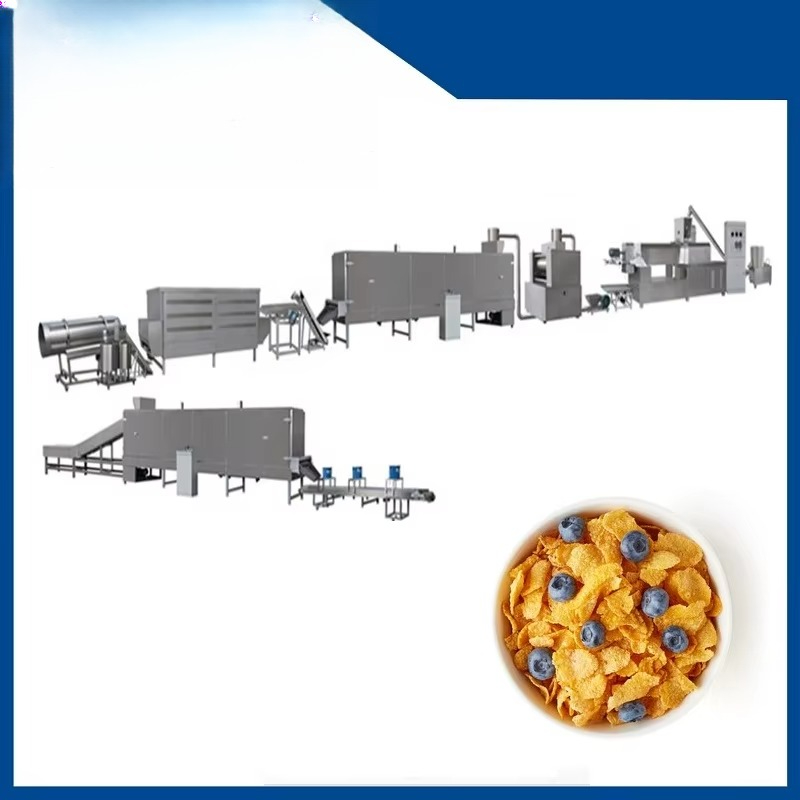 Crispy Corn Flakes Breakfast C - огляд і ціна Food Snacks Making Machine
