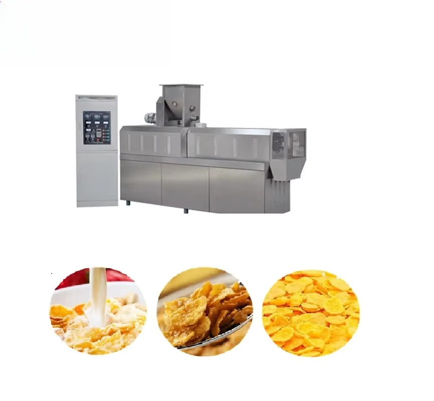 Crispy Corn Flakes Breakfast C - огляд і ціна Food Snacks Making Machine
