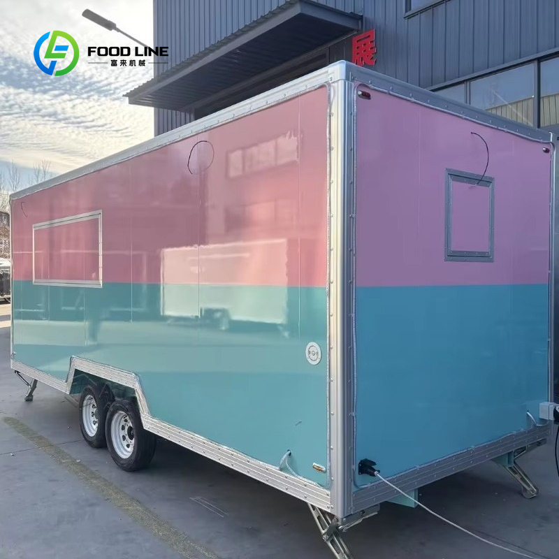 Customized Towable Food Traile - огляд і ціна Food Snacks Easy