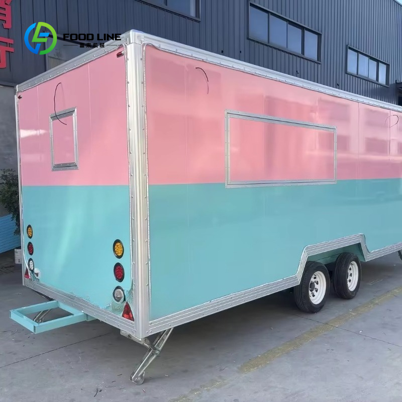 Customized Towable Food Traile - огляд і ціна Food Snacks Easy