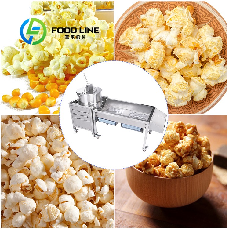 Caramel Popcorn Making Machine - огляд і ціна Food Snacks Making Machine